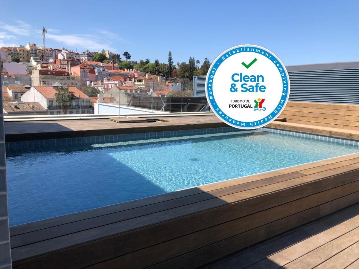 LisboaNew!! Luxury Avenida Da Liberdade Flat- With Rooftop And Pool公寓 外观 照片