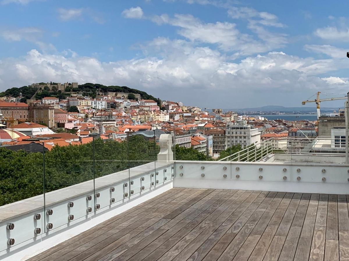 LisboaNew!! Luxury Avenida Da Liberdade Flat- With Rooftop And Pool公寓 外观 照片