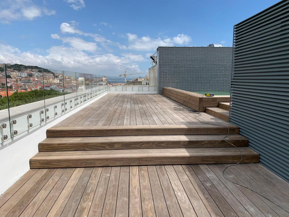 LisboaNew!! Luxury Avenida Da Liberdade Flat- With Rooftop And Pool公寓 外观 照片